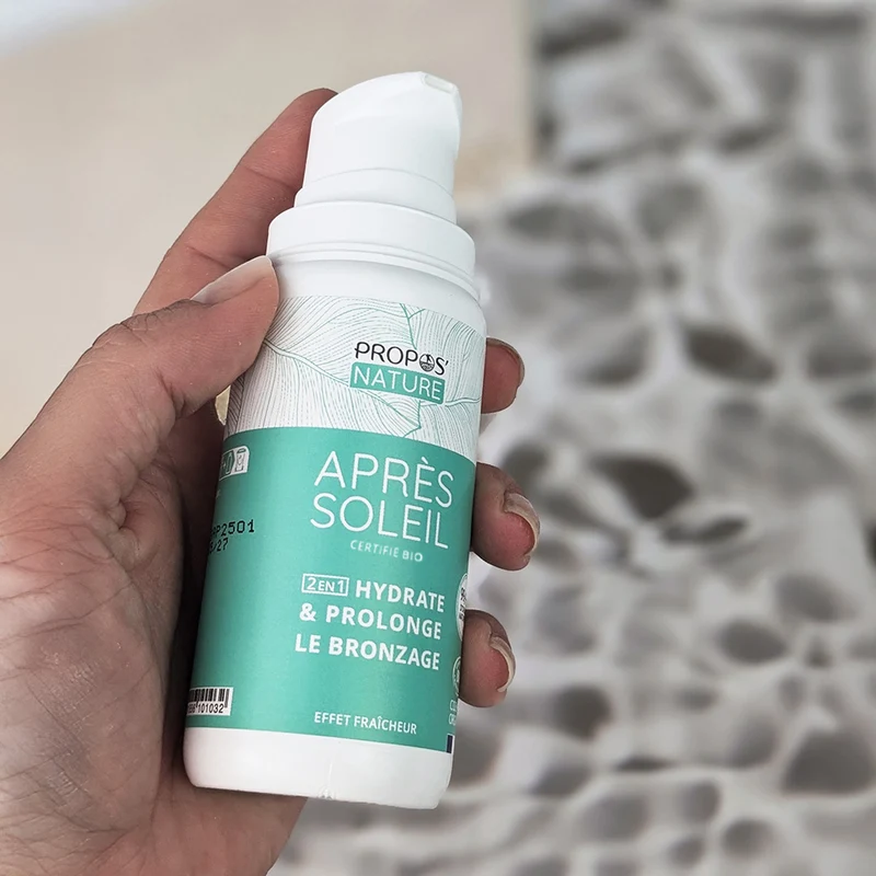 Gel après-soleil