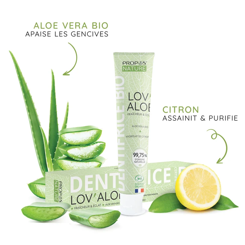 Dentifrice Lov'Aloe