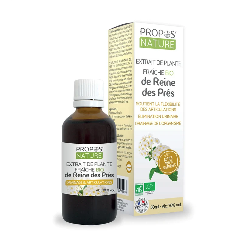 Extrait de Reine des près hydroalcoolique Bio