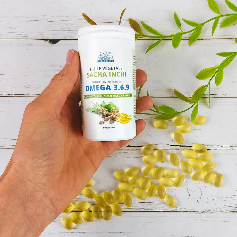 Capsule de Sacha Inchi - Omega 3,6,9