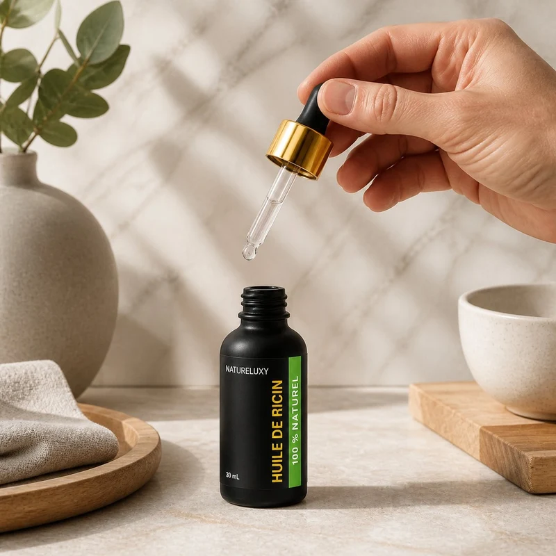 3 Huile de ricin 30 ml à pipette