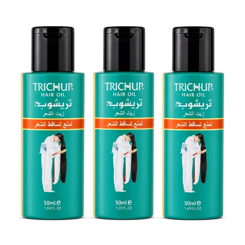 3 Huiles Anti-Chute Soin Indien Trichup 100mL