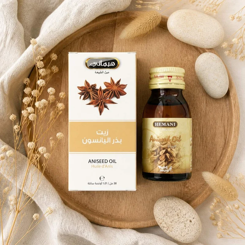 3 Huile d'Anis 30mL 100% Naturelle Hemani