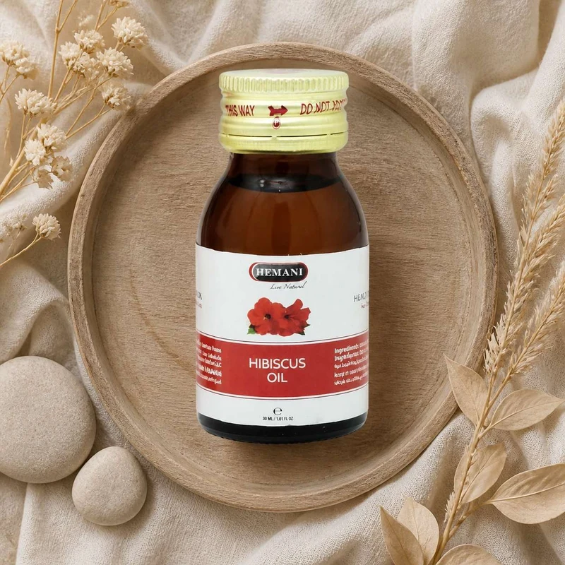 3 Huile d'Hibiscus 30mL 100% Naturelle Hemani