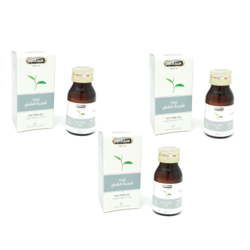 3 Huile d'Arbre à Thé 30mL 100% Naturelle Hemani