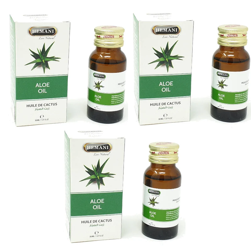 3 Huile de Cactus 30ml 100% Naturelle Hemani