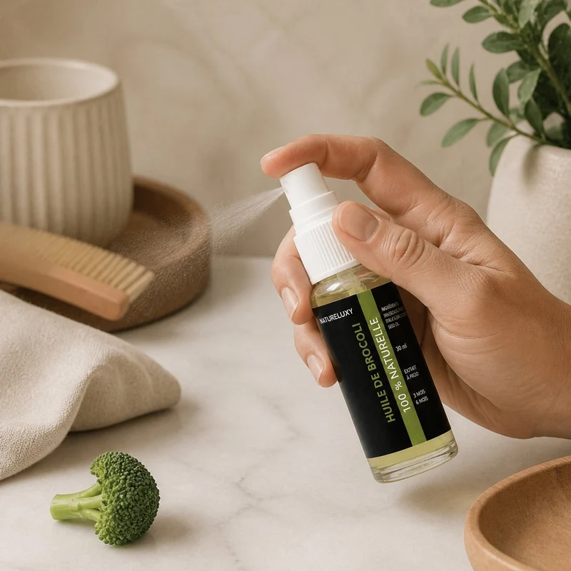 3 Huile de Brocoli 30mL Spray 100% Naturelle