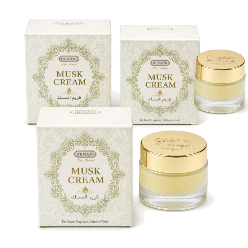 3 Crème de Musc pour le Corps - Hemani