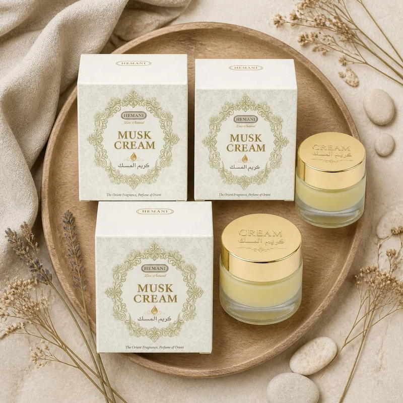 3 Crème de Musc pour le Corps - Hemani
