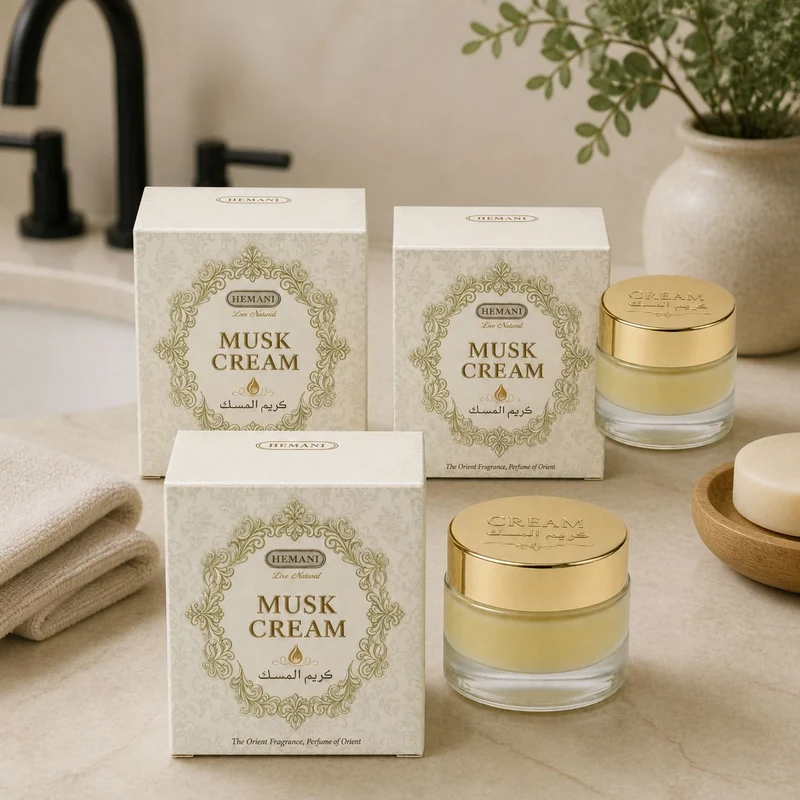 3 Crème de Musc pour le Corps - Hemani