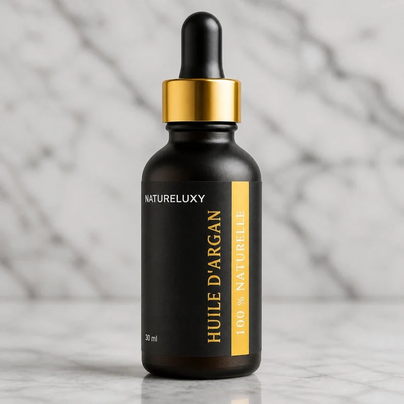 3 Huile d'Argan 30mL Pipette 100% naturelle