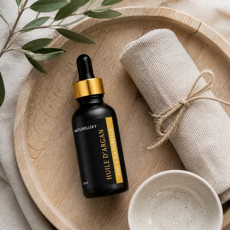 3 Huile d'Argan 30mL Pipette 100% naturelle