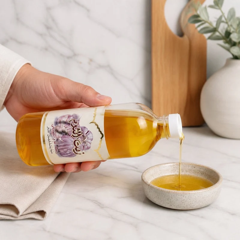 2X1L Huile d'Ail Cosmétique