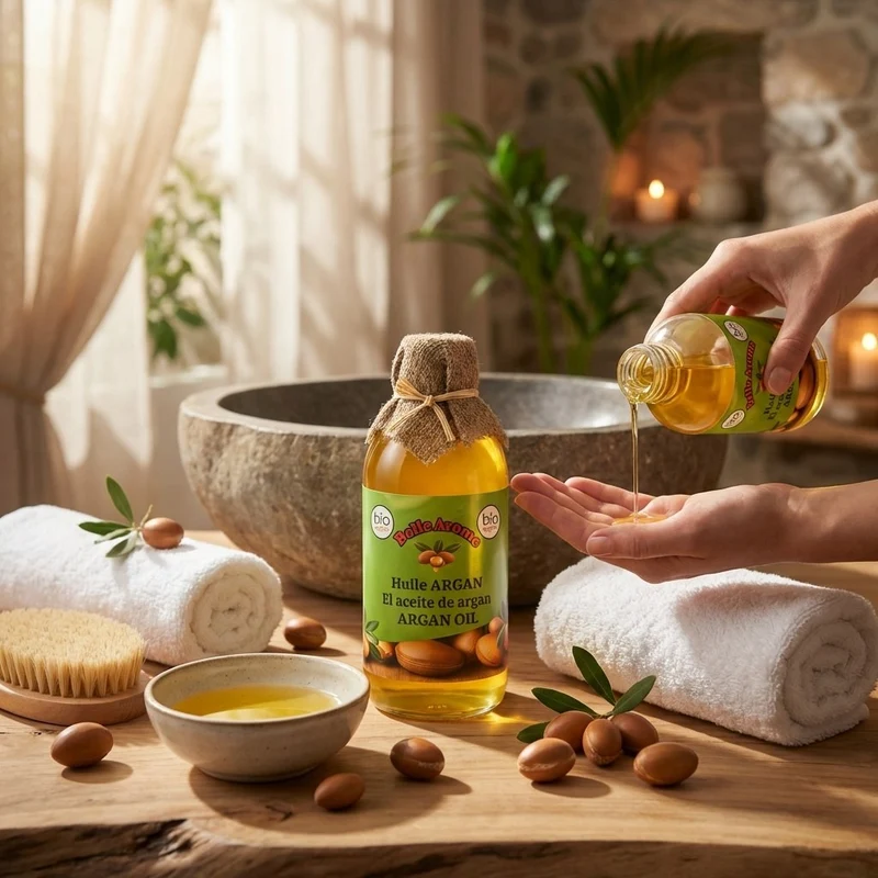 2X1L Huile d'Argan 100% naturelle et bio