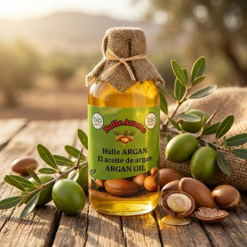 2X1L Huile d'Argan 100% naturelle et bio