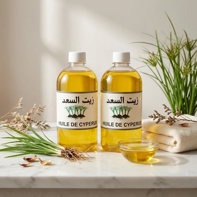 2X 1L Huile de Souchet 100% naturelle