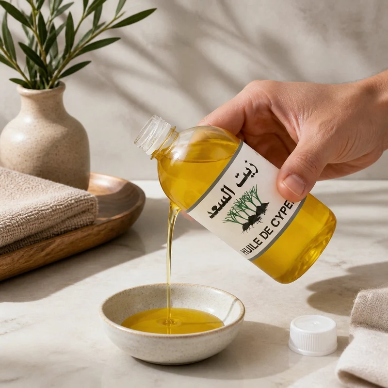 2X 1L Huile de Souchet 100% naturelle