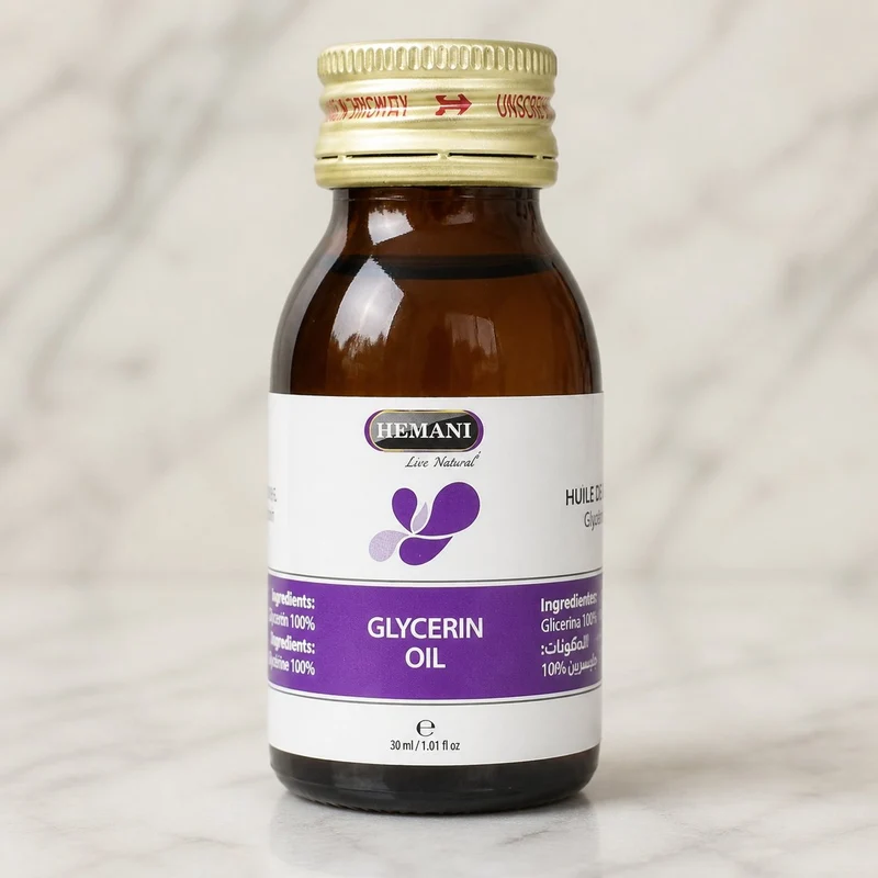 2 Huile de Glycérine 30mL 100% Naturelle Hemani