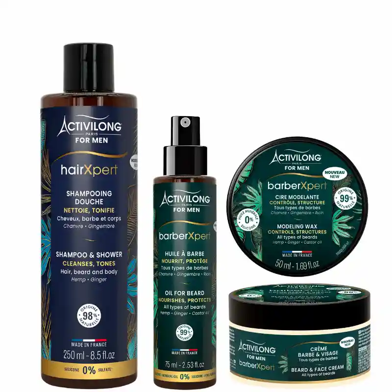 Kit Entretien Barbe - Activilong For Men