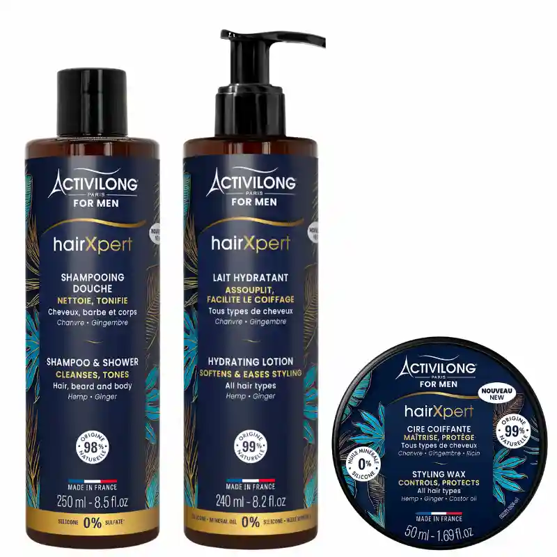 Trio Soins Capillaires Homme - Activilong For Men