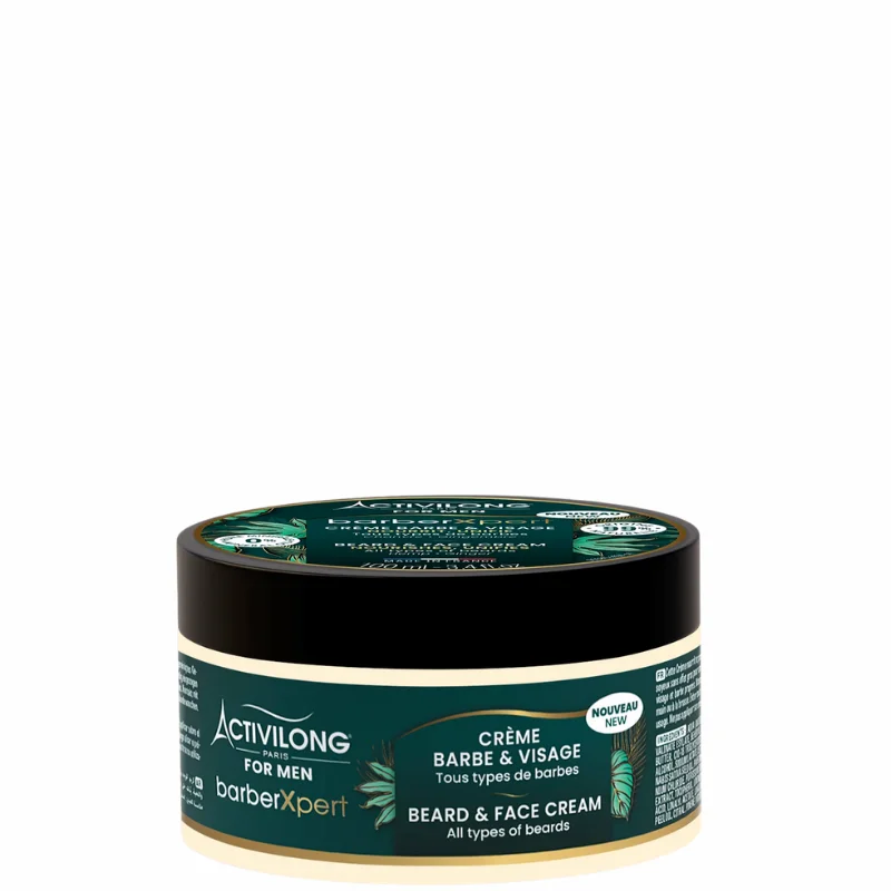 Crème Barbe et Visage - Activilong For Men