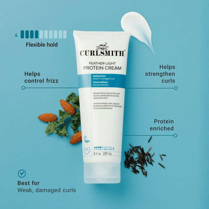 CURLSMITH - Crème coiffante "Feather-Light" - 237ml