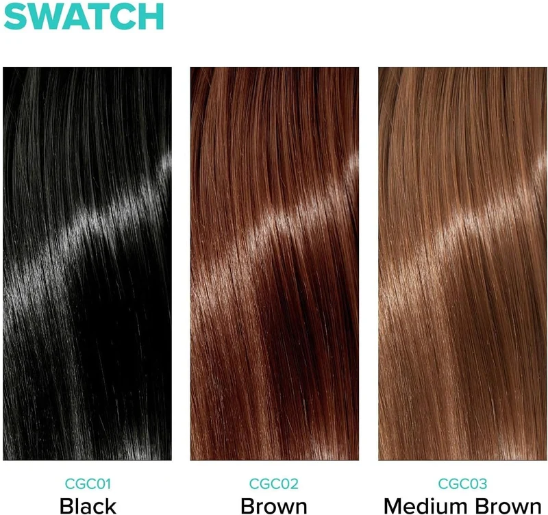 Kiss Quick Cover - Peigne à cheveux colorant & couvrant cheveux blancs "Kiss Quick Cover Gray Hair Touch Up Comb" - 20g Plusieurs couleurs