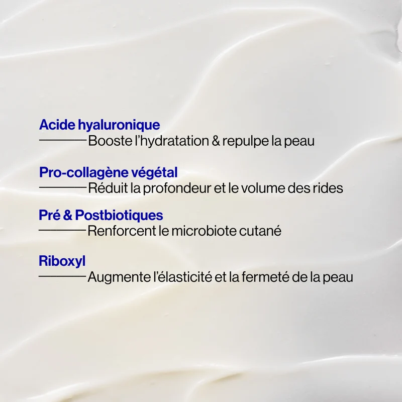 Crème de nuit régénérante prébiotiques