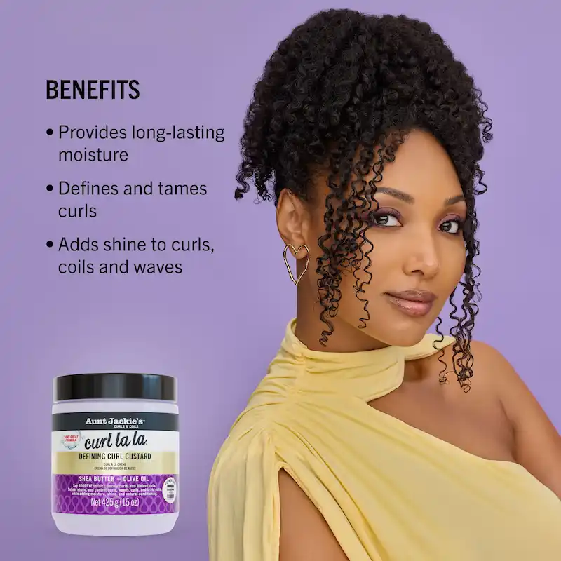 Crème Coiffante Custard - Aunt Jackie's Curl La La
