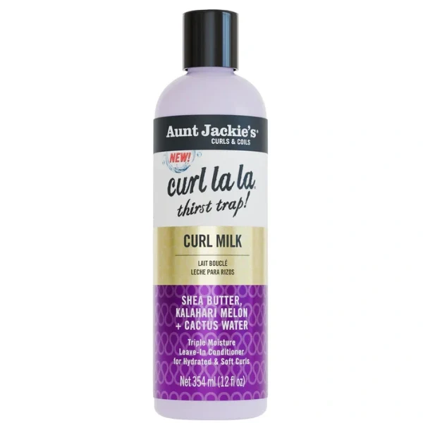 Lait Capillaire Hydratant Curl Milk - Aunt Jackie's Curl La La