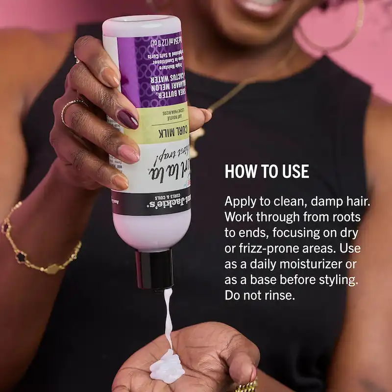 Lait Capillaire Hydratant Curl Milk - Aunt Jackie's Curl La La