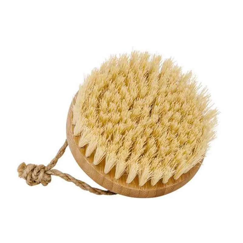 Brosse Ronde de Massage en Bambou