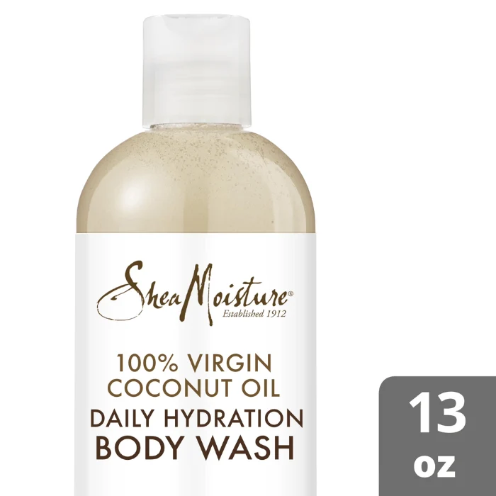 Shea Moisture - 100% Virgin Coconut Oil - Gel douche "daily hydratation Body Wash" - 384ml