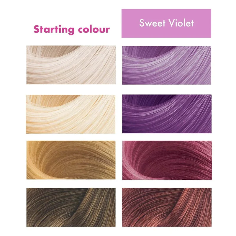 Umberto Giannini - Flowerology - Masque colorant temporaire "sweet violet" - 200ml