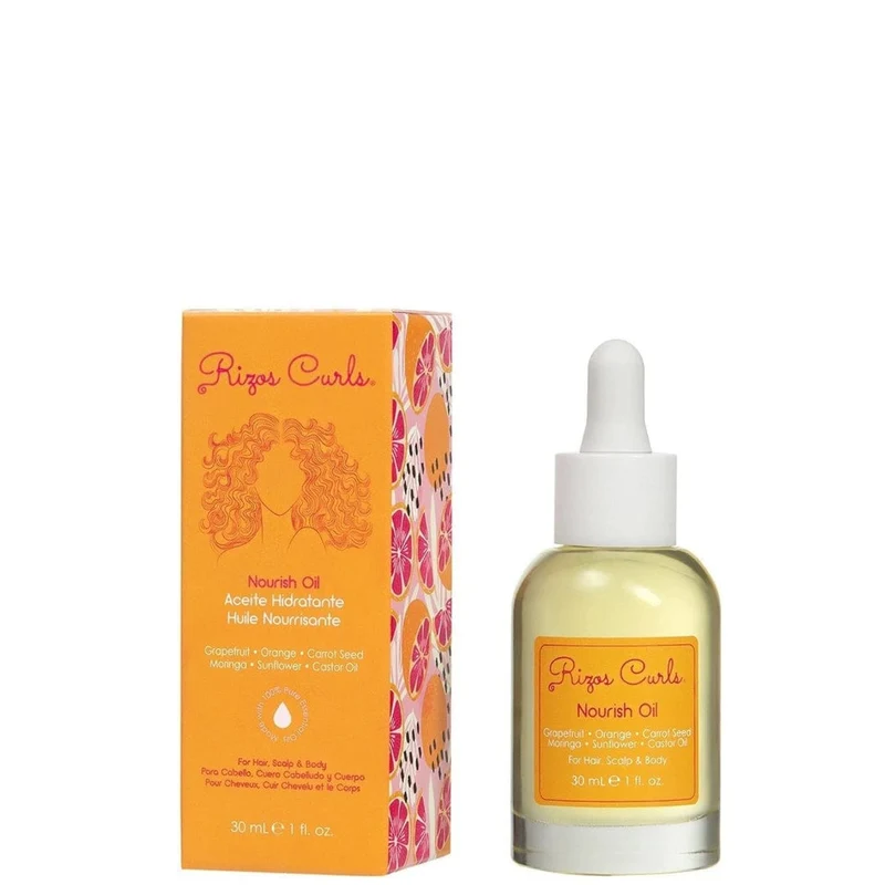 Rizos Curls - Huile nourrissante "pamplemousse orange" - 30ml
