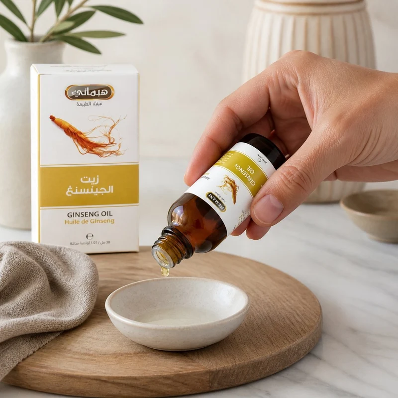 2 Huile de Ginseng 30ml Naturelle Hemani