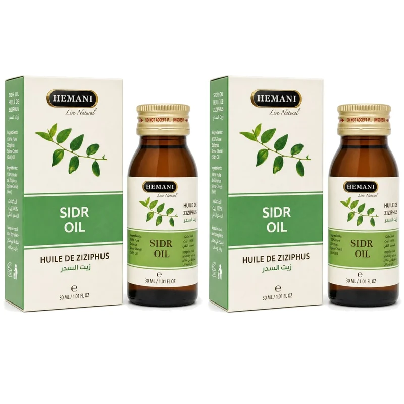2 Huile de Sidr 30mL Hemani 100% Naturelle