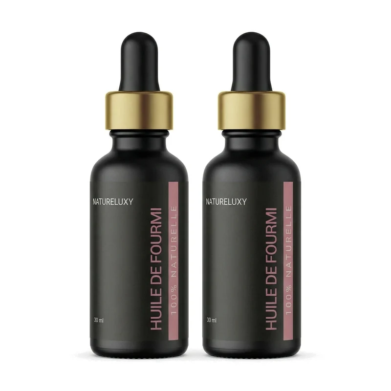 2 Huiles de Fourmi contre la pousse du poil - 30ml