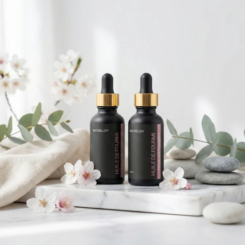 2 Huiles de Fourmi contre la pousse du poil - 30ml
