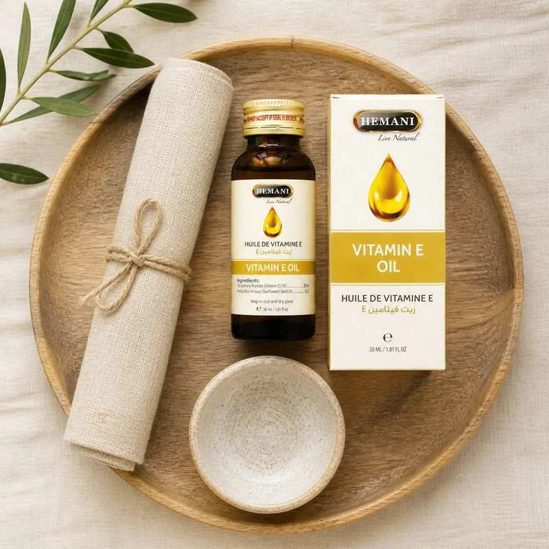 2 Huile de Vitamine E 30mL 100% Naturelle Hemani