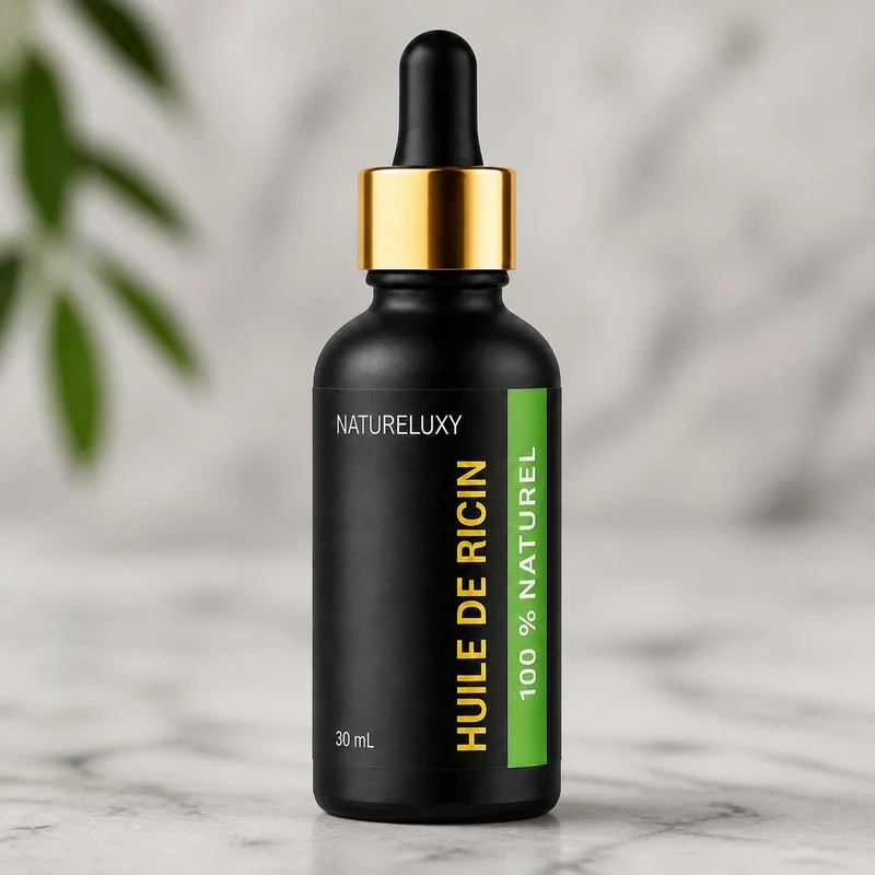 2 Huile végétale de ricin 30 ml à pipette