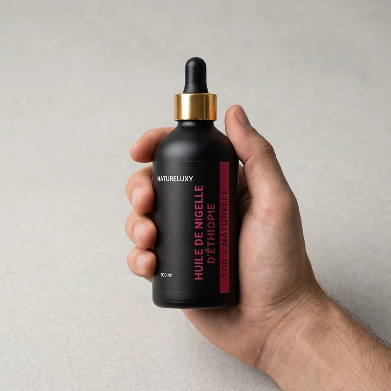 2 Huile de Nigelle d'éthiopie 100mL pipette 100% naturelle