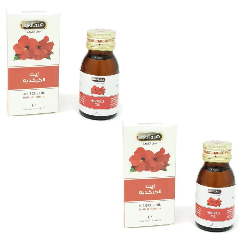 2 Huile d'Hibiscus 30mL 100% Naturelle Hemani