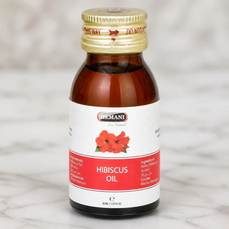2 Huile d'Hibiscus 30mL 100% Naturelle Hemani