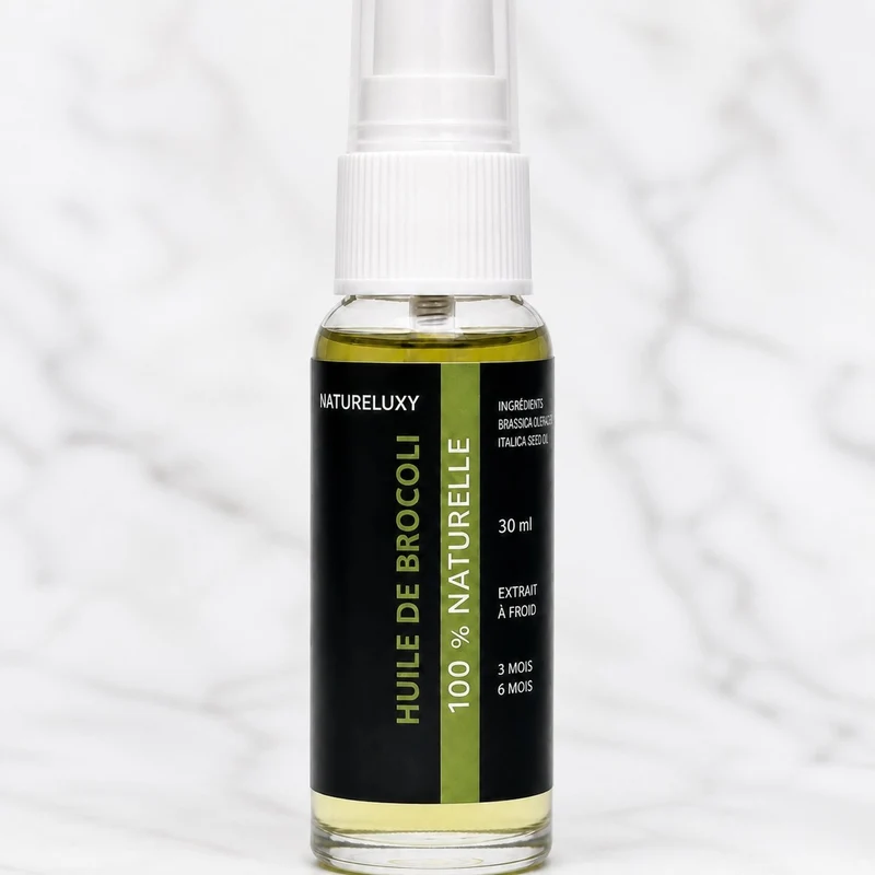 2 Huile de Brocoli 30mL Spray 100% Naturelle