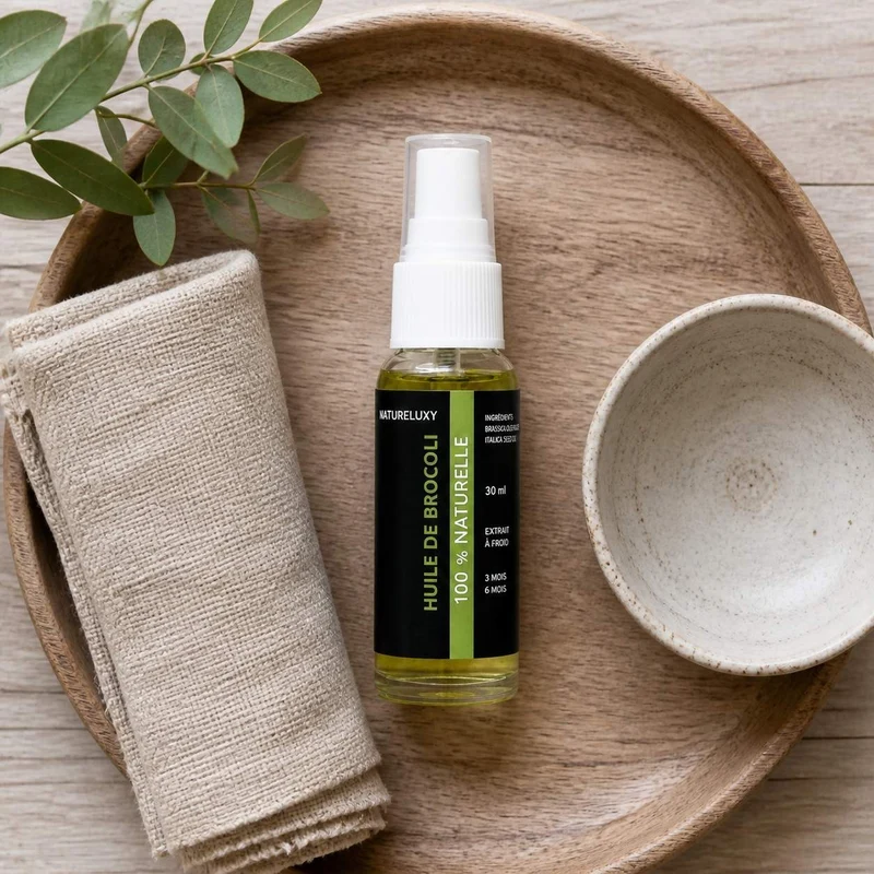 2 Huile de Brocoli 30mL Spray 100% Naturelle