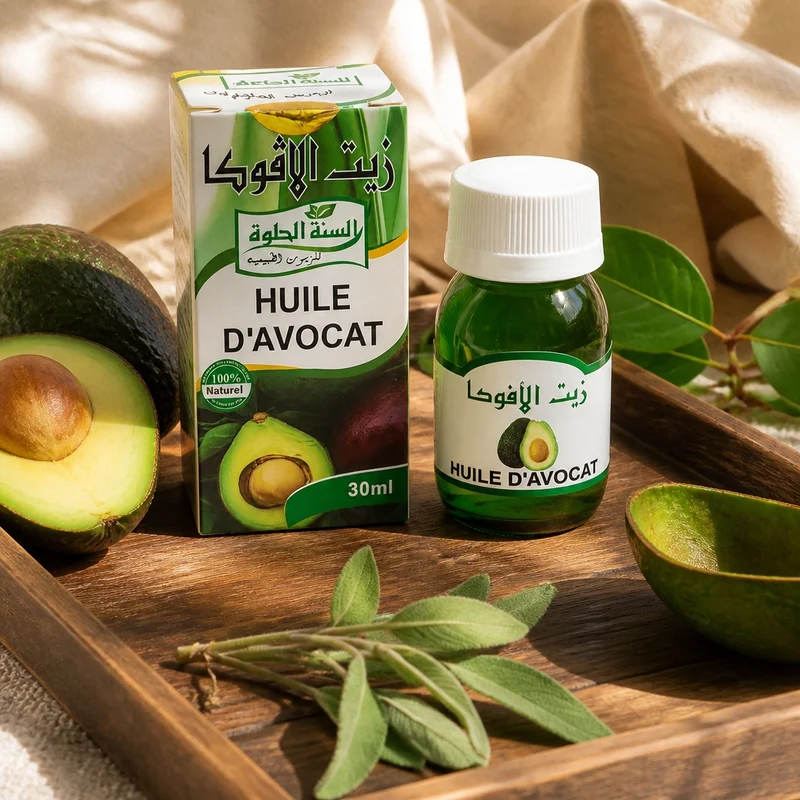 Huile d'Avocat 30ml 100% Naturel - Sweet Sunnah