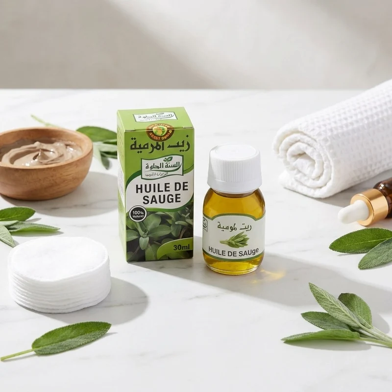 Huile de Sauge 30ml 100% Naturel - Sweet Sunnah