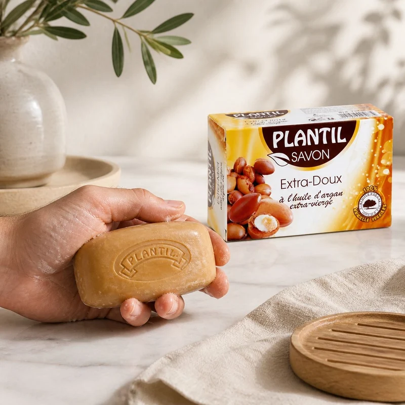 Savon à l’Argan Extra-Doux Plantil 80 g