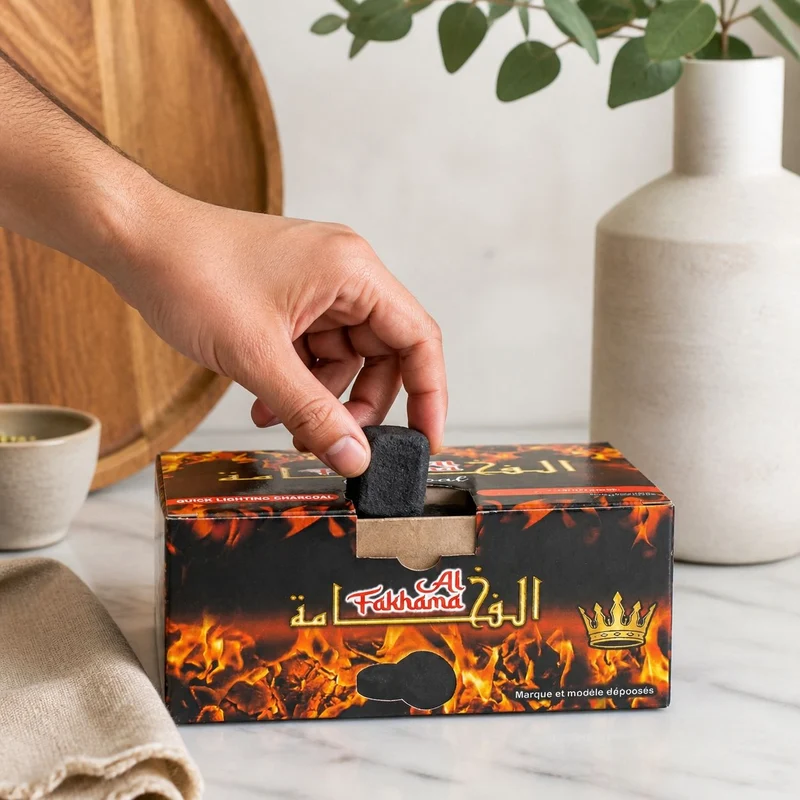 Lot de 100 Pastilles de Charbon pour Encens - Allumage Rapide